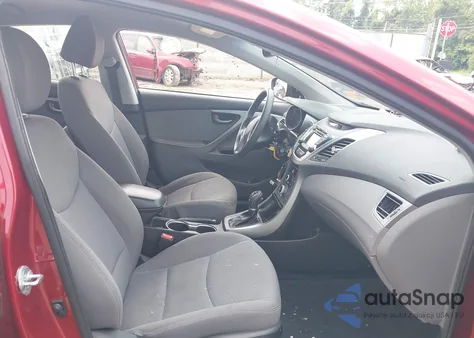 2016 Hyundai Elantra Se из США, поврежденный, VIN 5NPDH4AE2GH653924